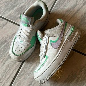 Nike AF1 color blocks